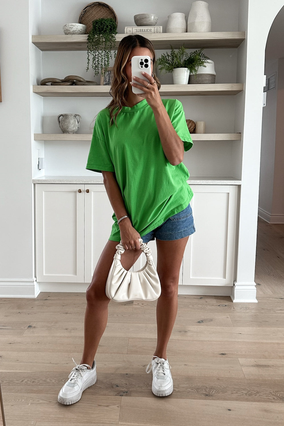LAUREL - Green Oversized T-Shirt