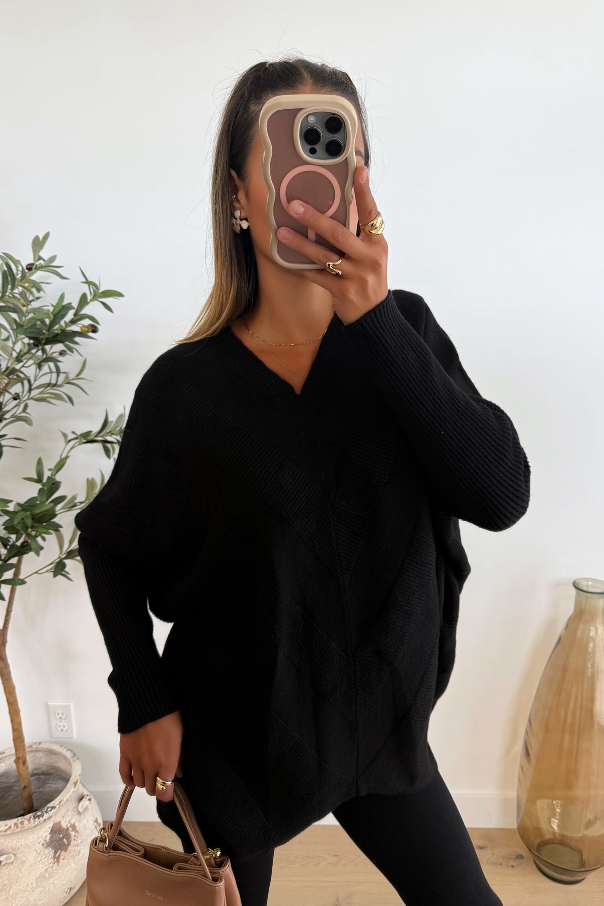 FABY - Long Black Sweater
