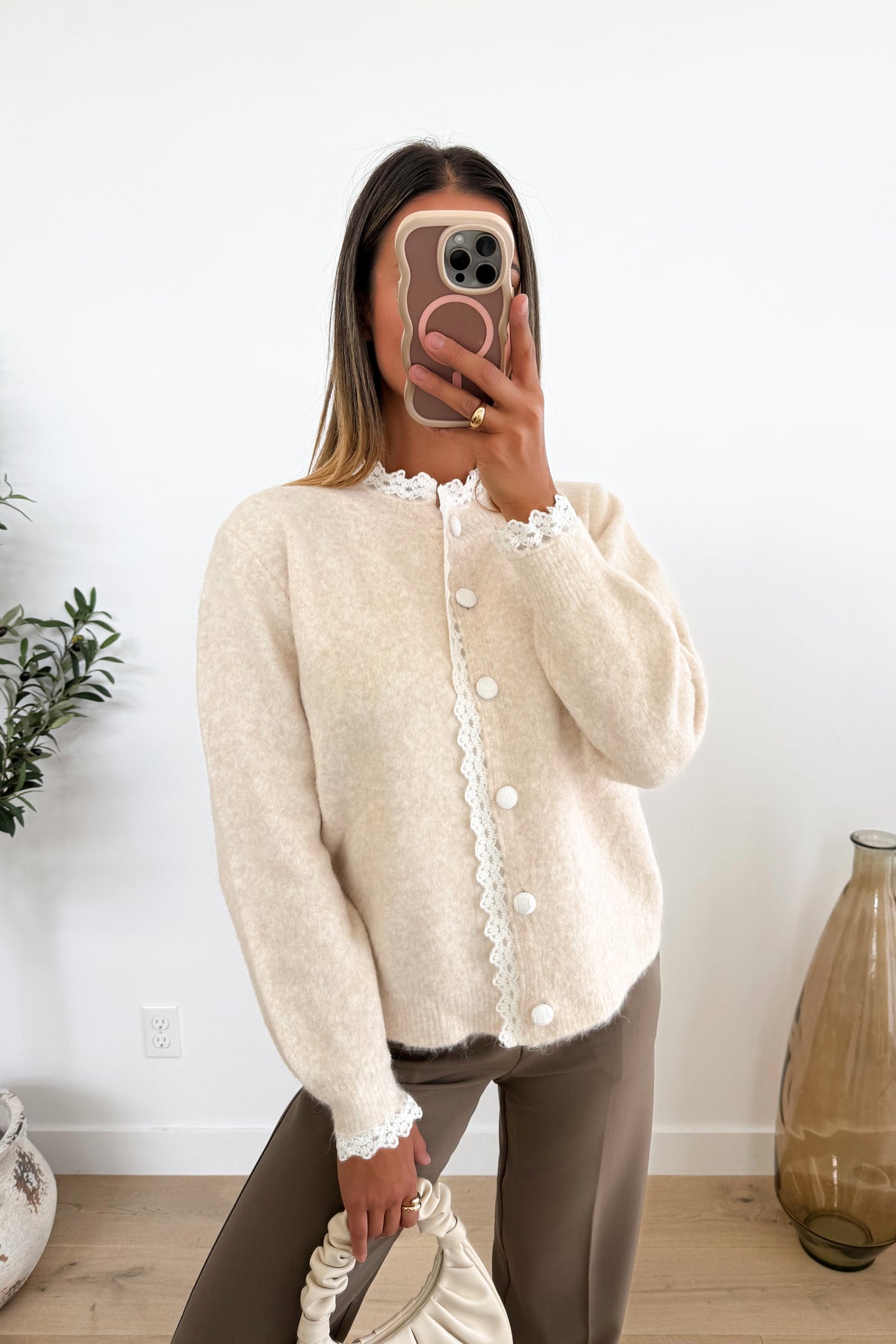 MILIE - Beige Sweater