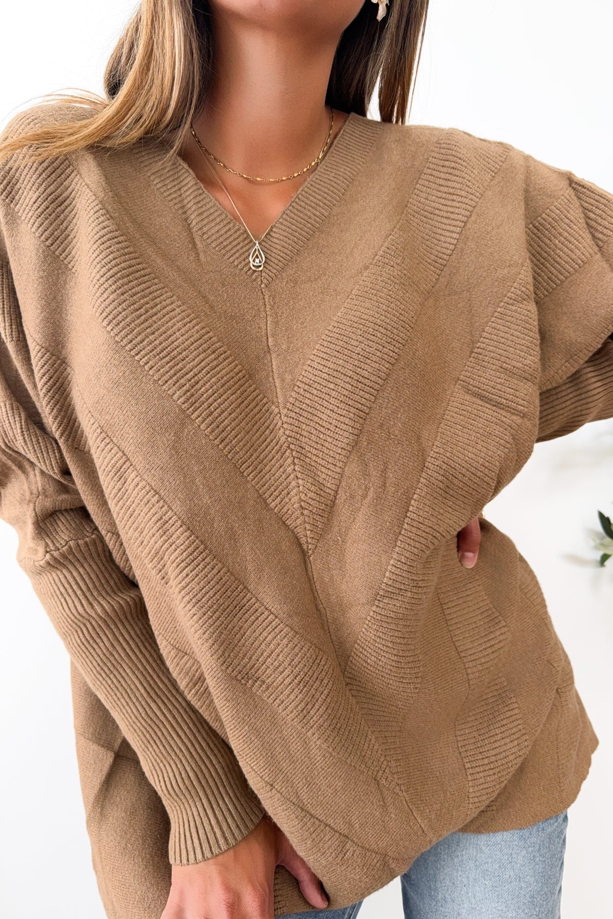 FABY - Long Brown Sweater