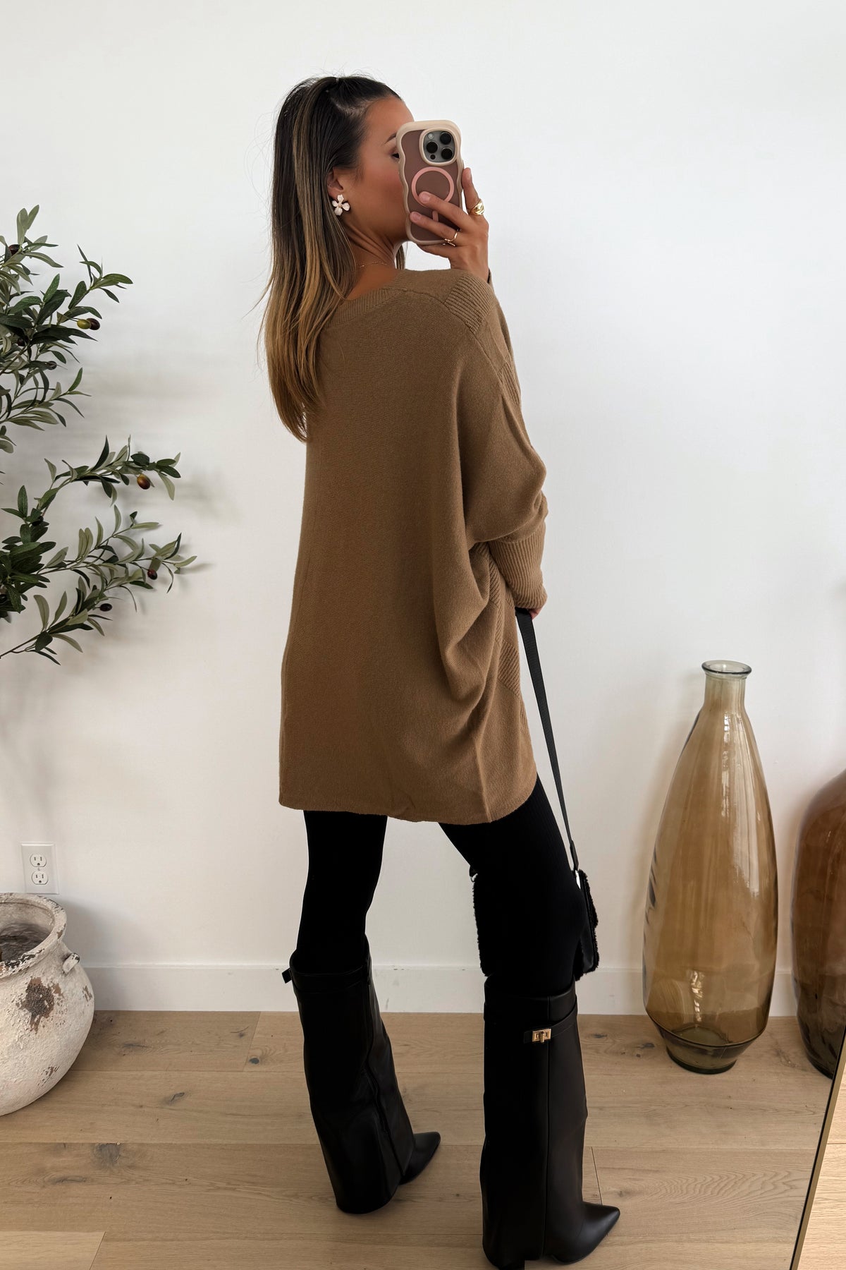 FABY - Long Brown Sweater