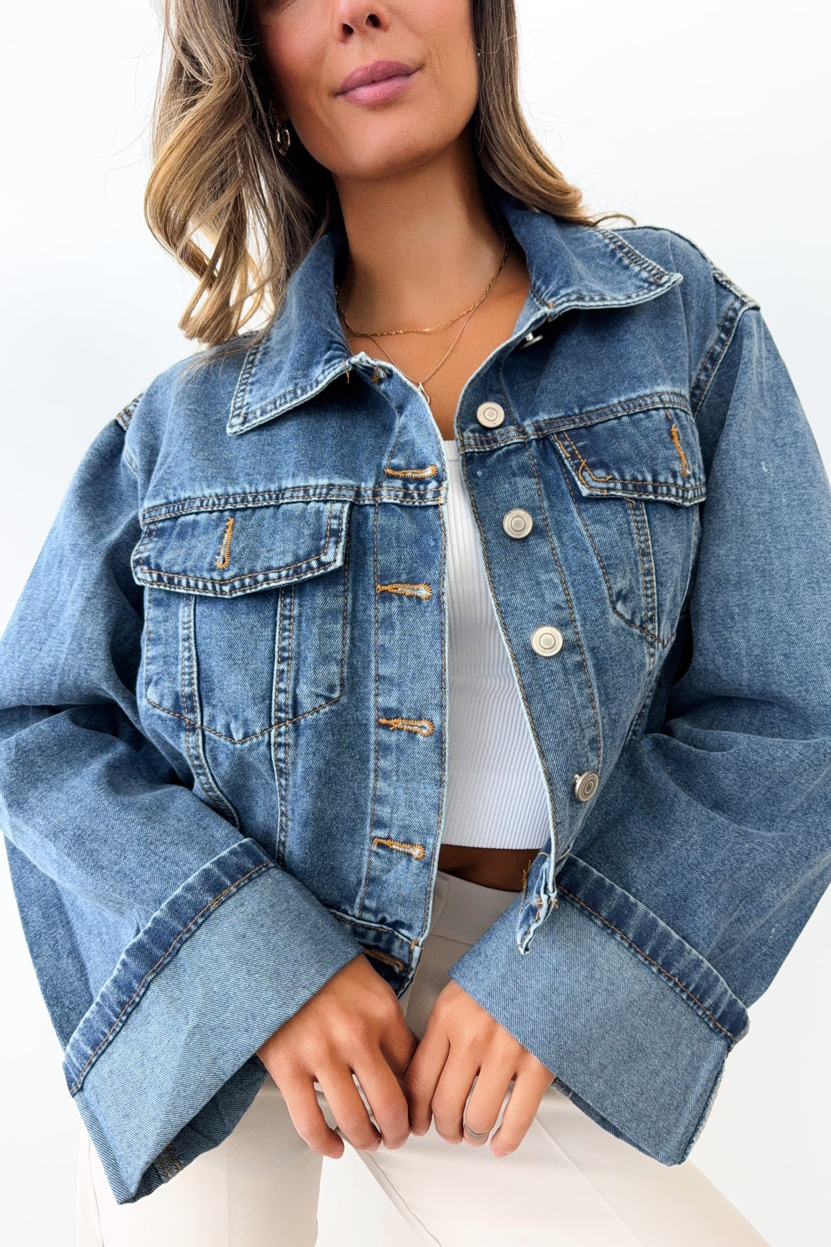 WITNEY - Light Blue Jacket