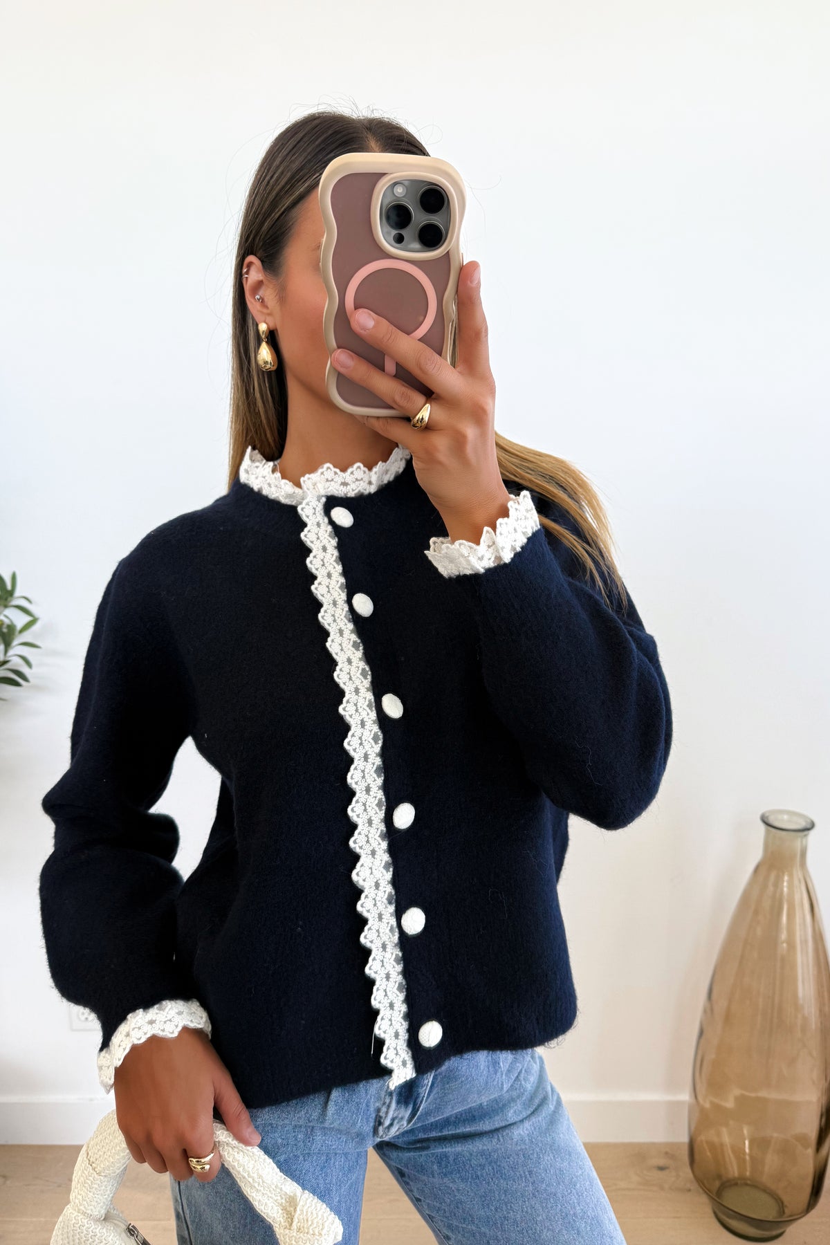 MILIE - Navy Blue Sweater