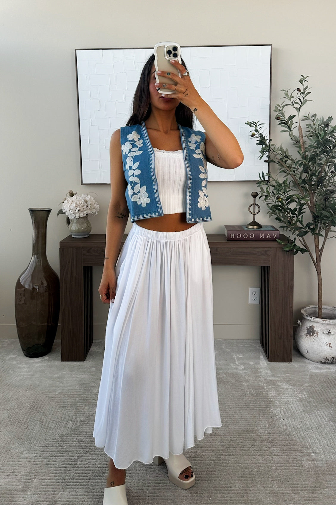 LESLÉ - Gilet / Bleu