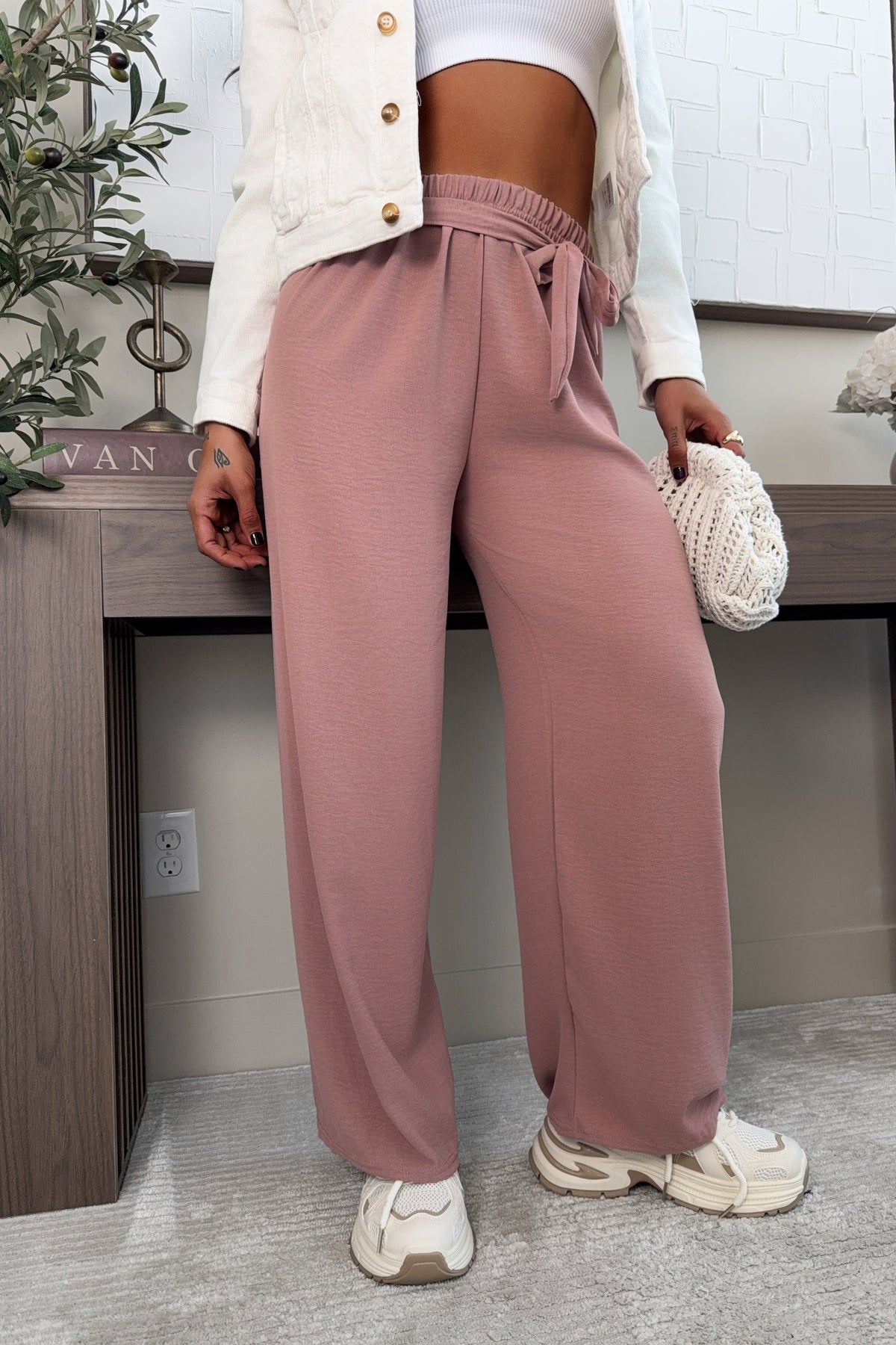 SPEEDY - Salmon Pink Pants