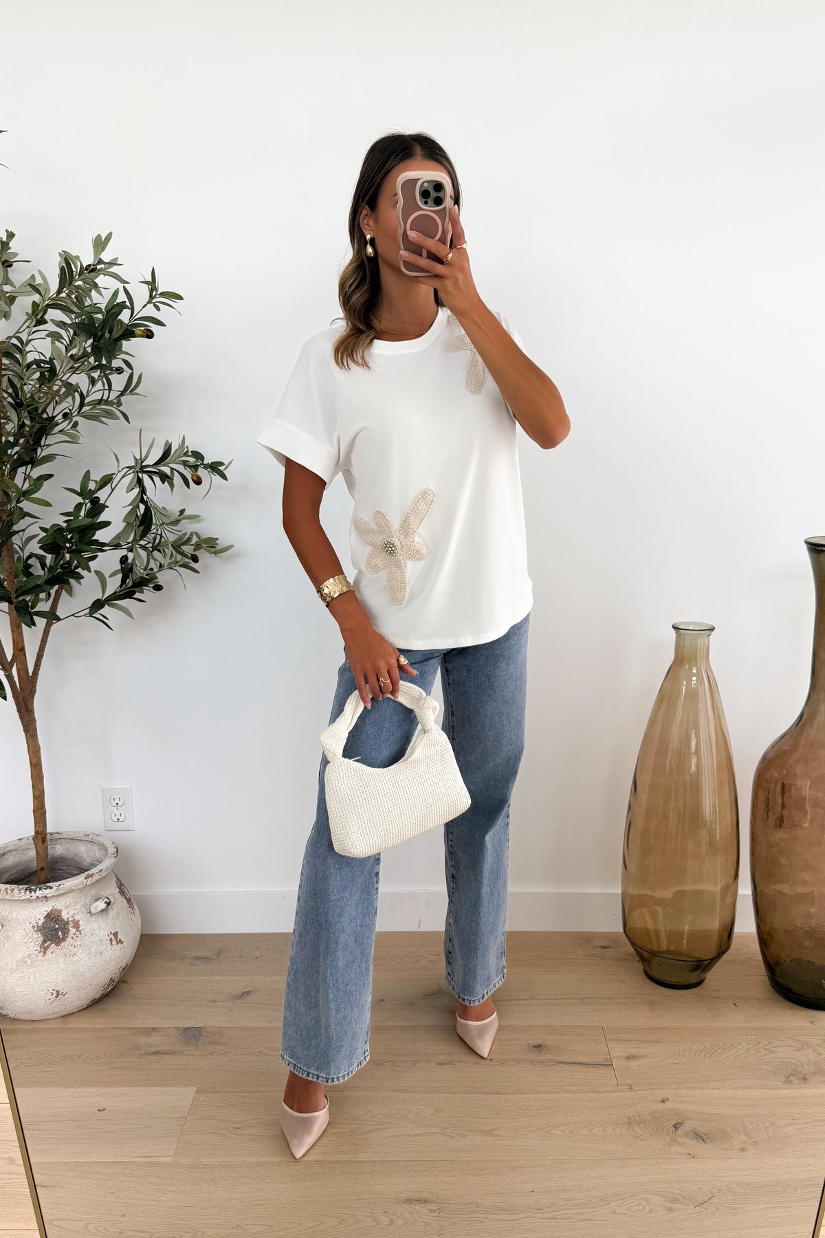MADDY - T-Shirt / Blanc