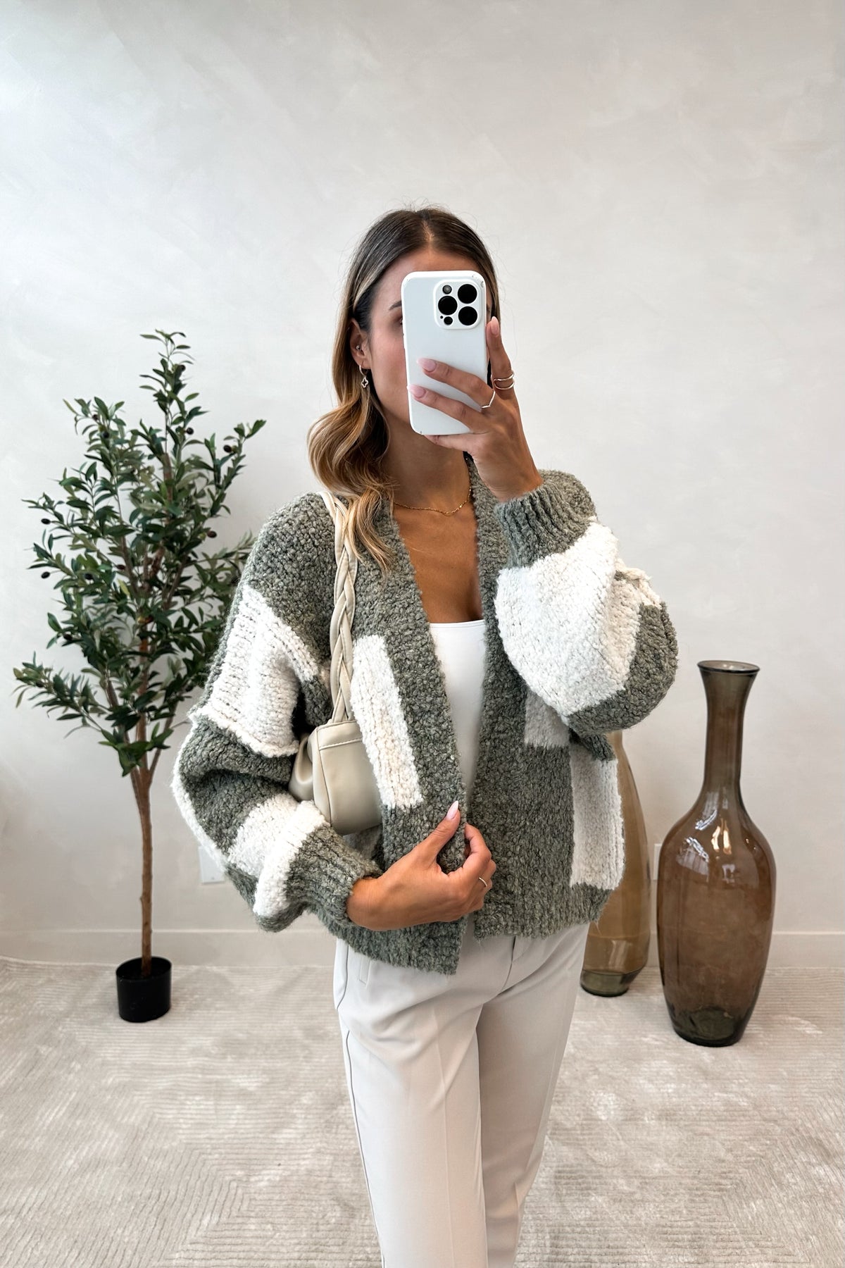 MAHÉ - Khaki Sweater