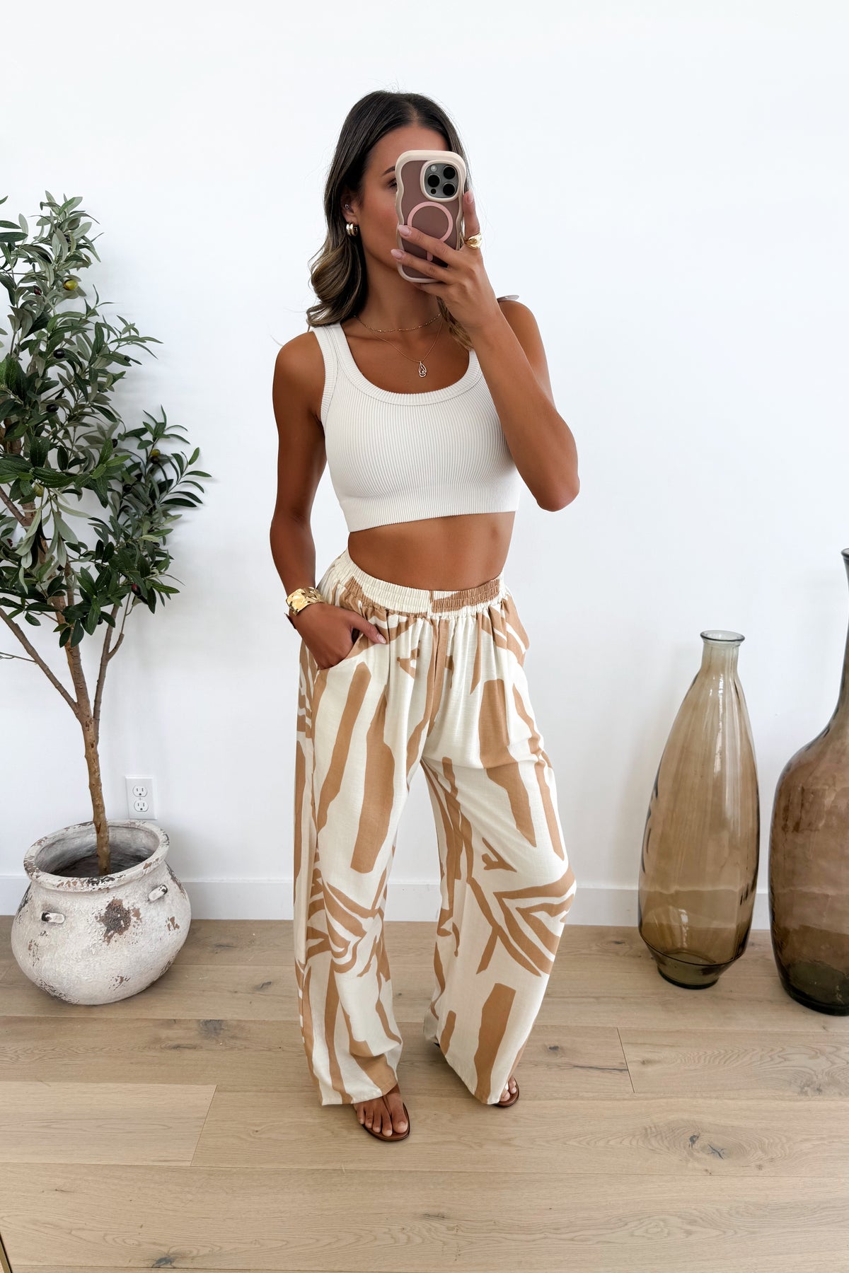 MOCHA - Beige Pants