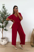 GABRIELLA - Red Jumpsuit