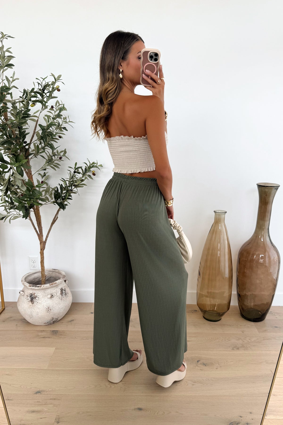 QUINCY - Pantalon / Kaki