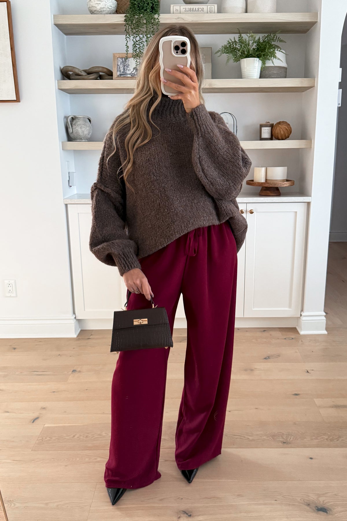 SPEEDY - Burgundy Pants