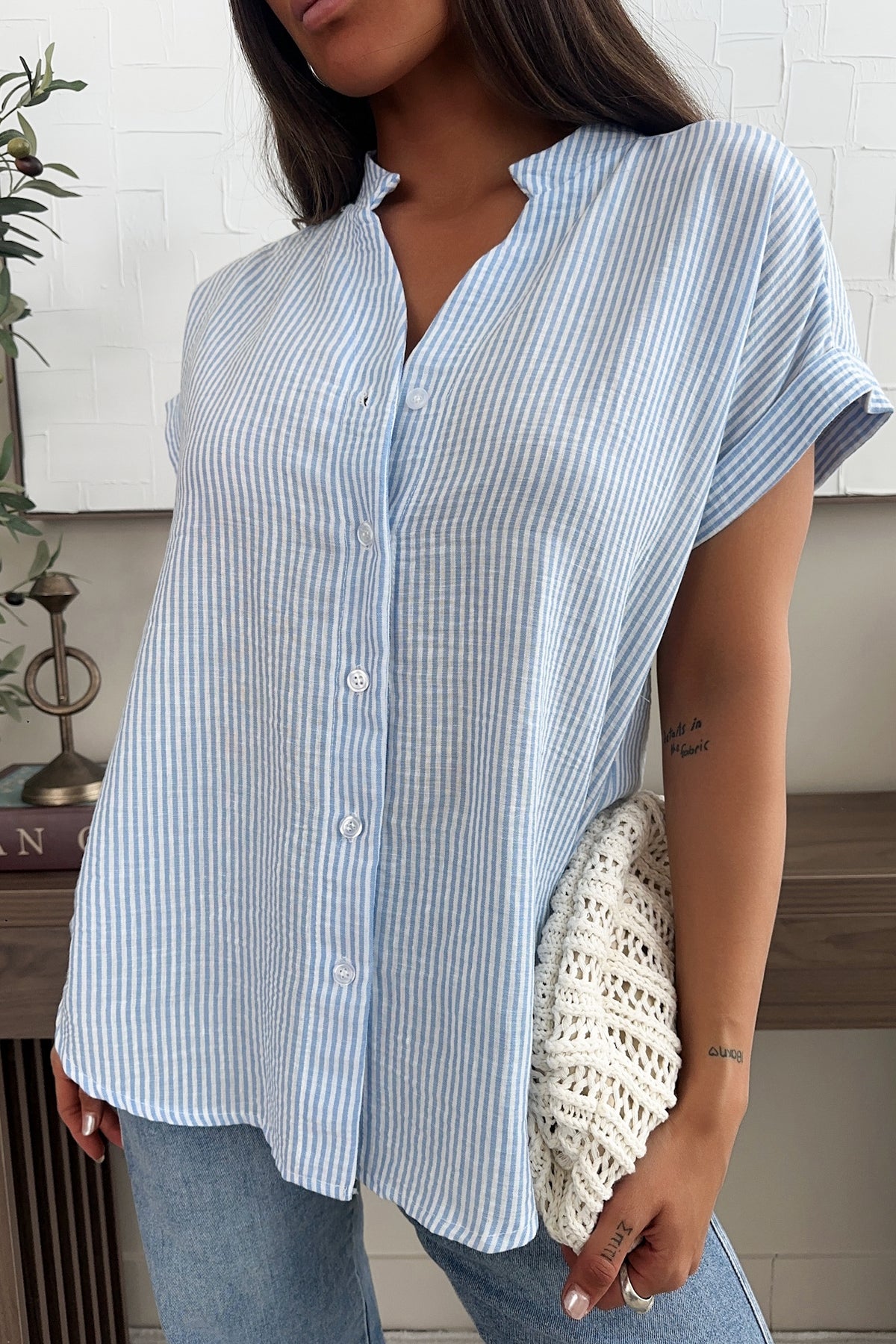 ALGOS - Blouse / Bleu