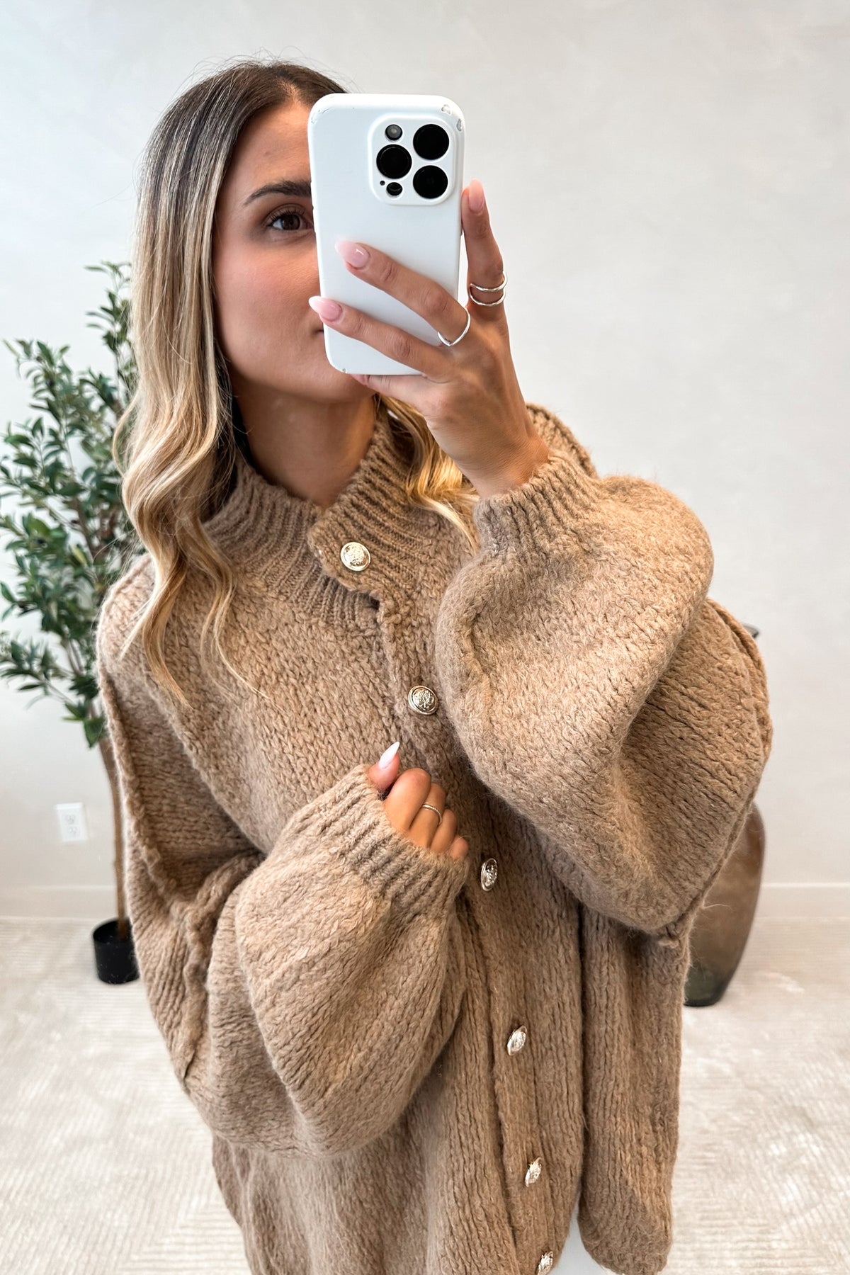 FLAVIE - Brown Sweater