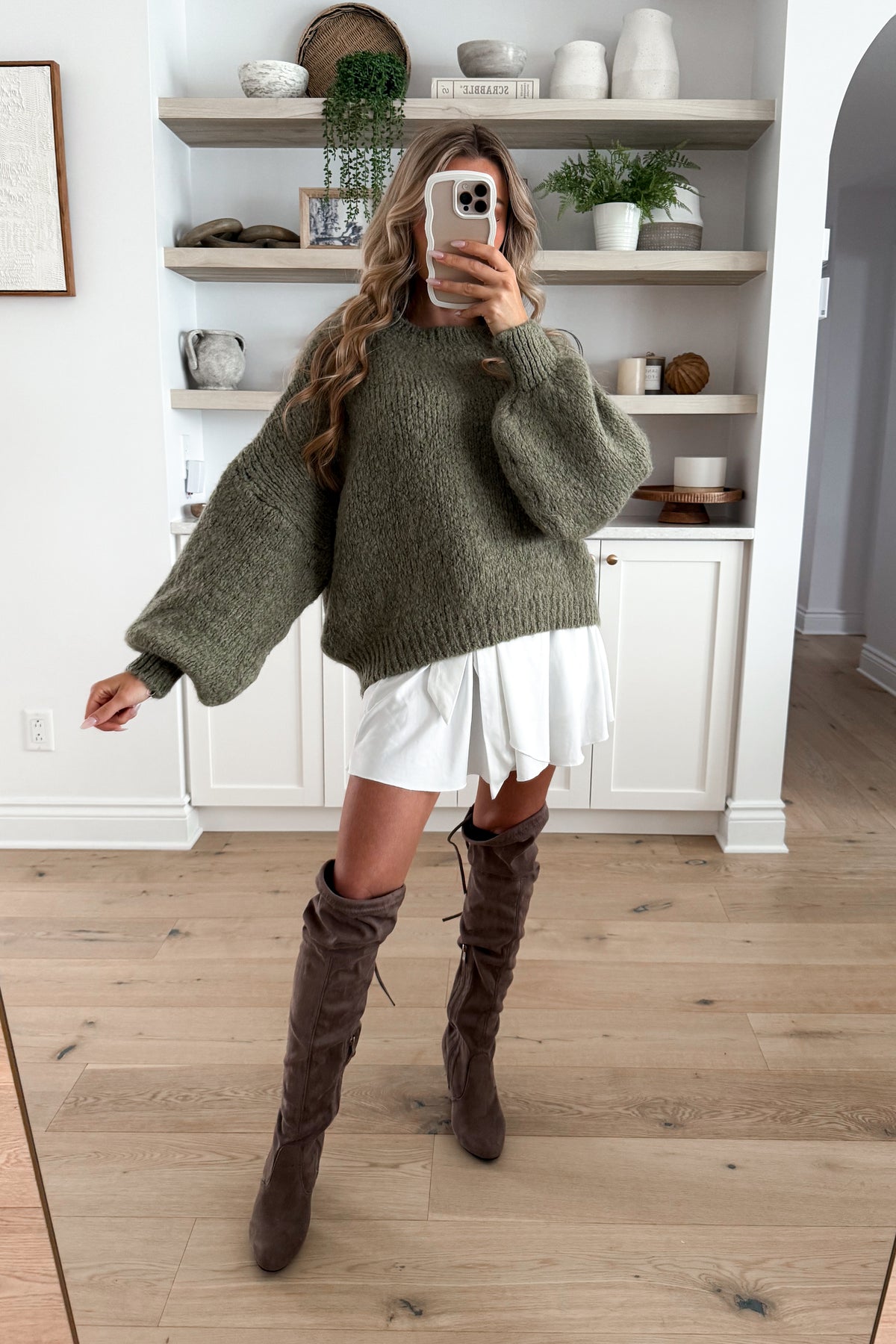 GRENADE - Sage Green Sweater