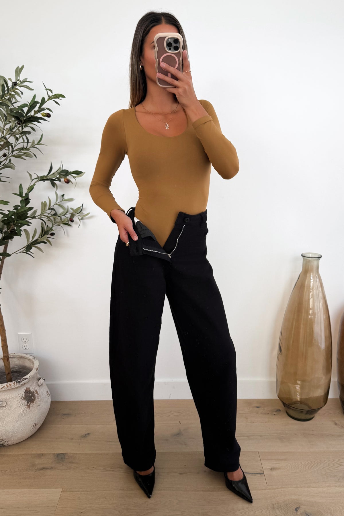KENDLE - Bodysuit / Camel