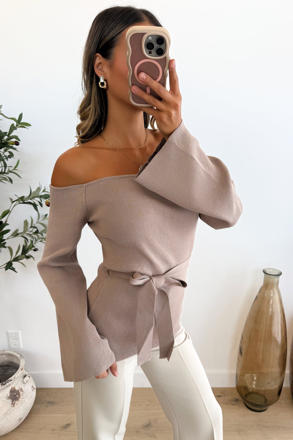 ESTELLE - Taupe Top