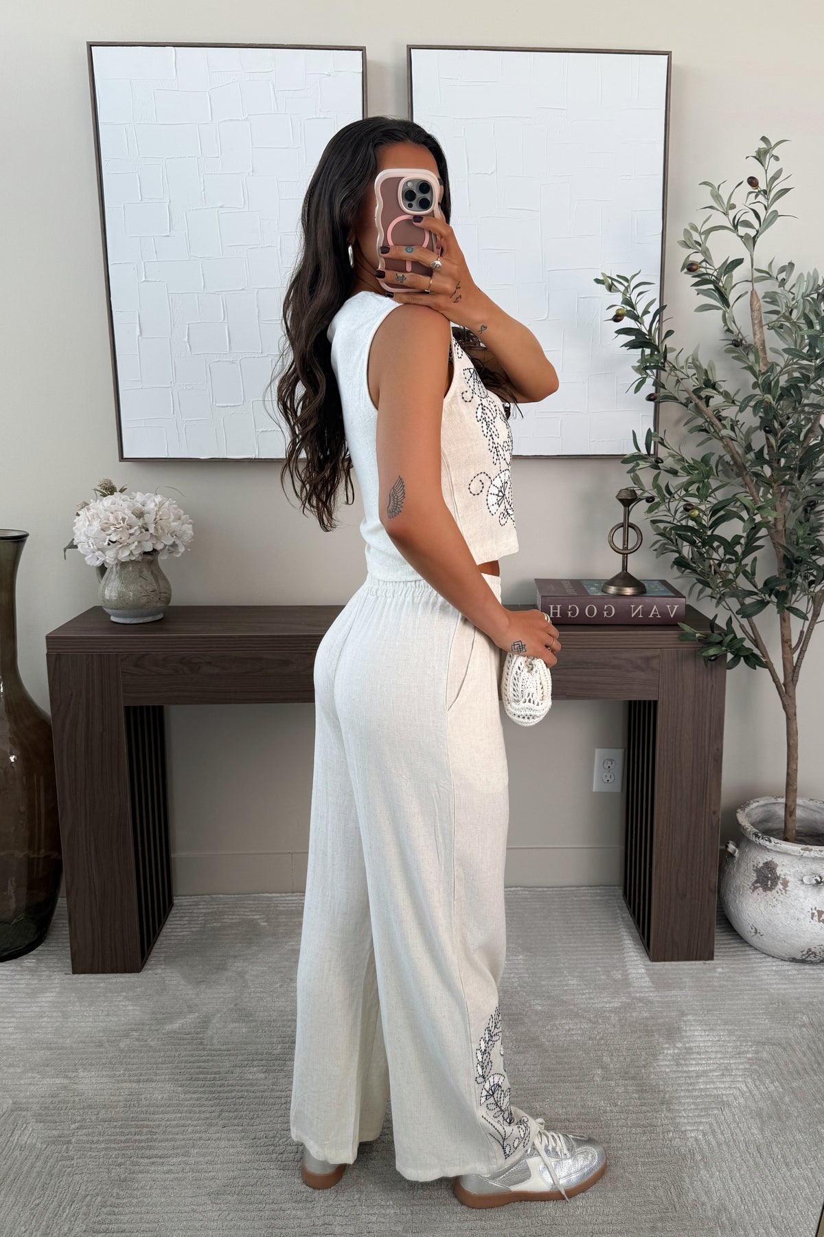 CLÉA - Ensemble Deux Pièces / Beige