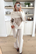 TORNADE - Beige Sweater