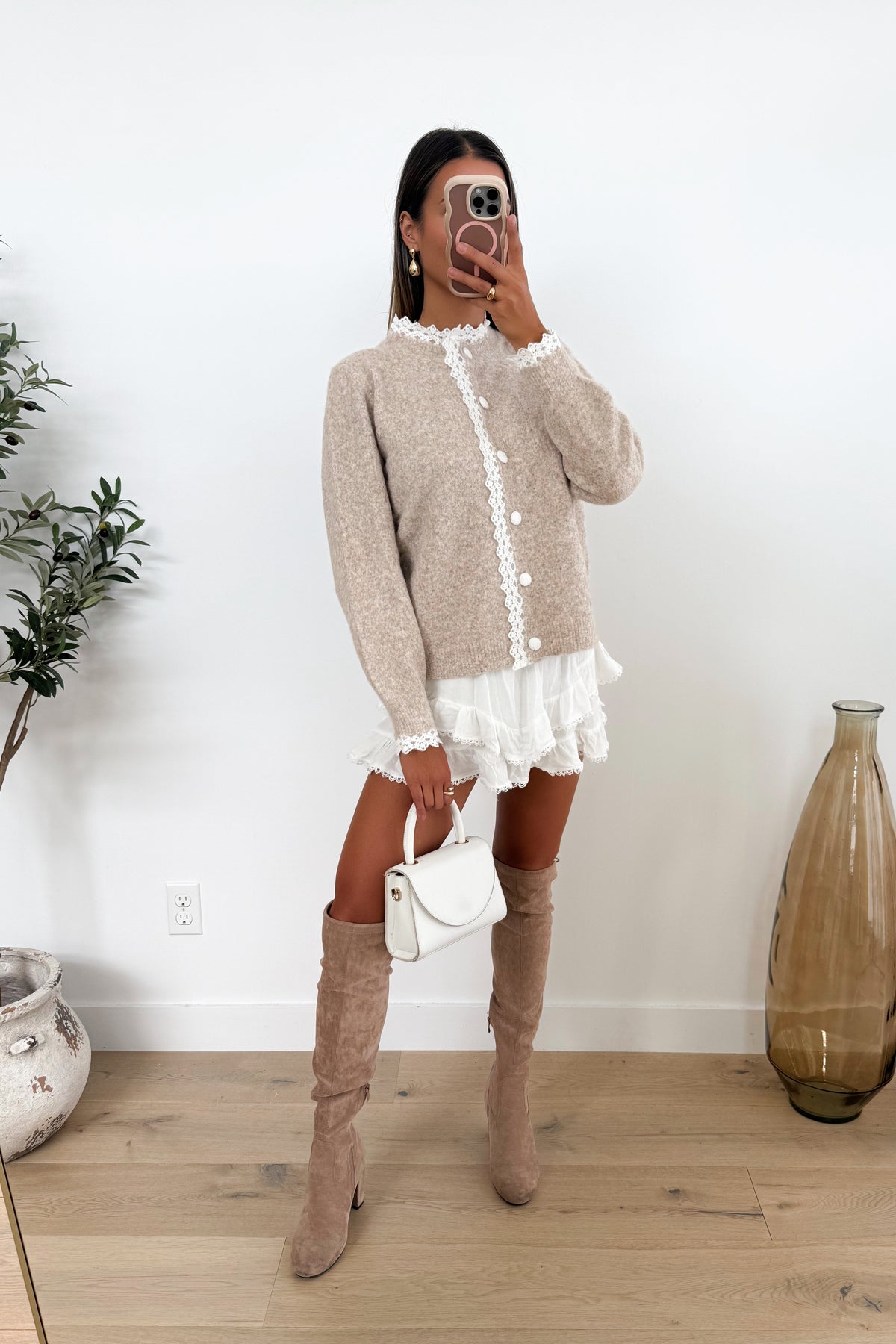 MILIE - Taupe Sweater