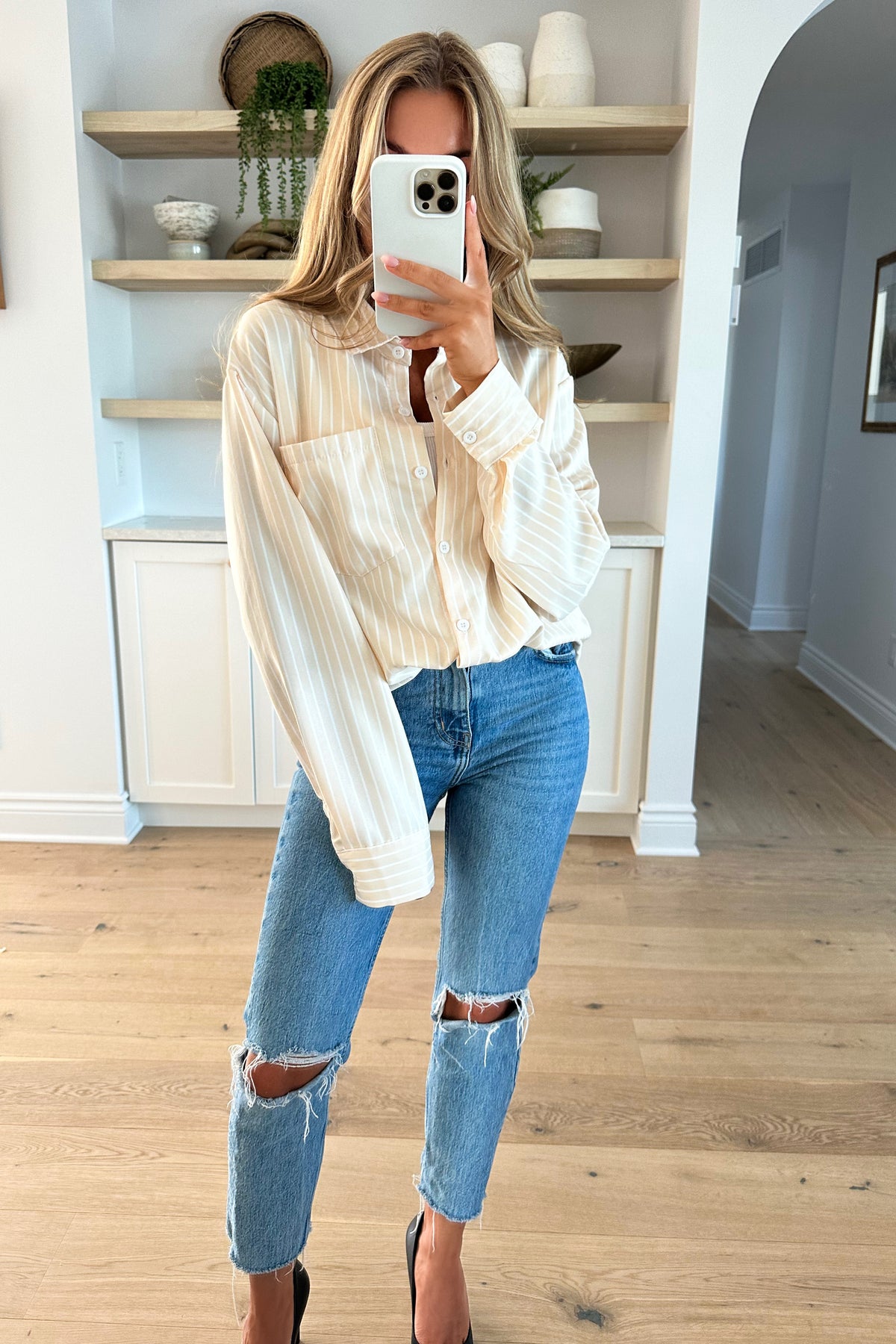 LIBBY - Chemisier /Beige