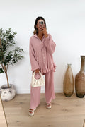 BINETTE - Old Pink Two-Piece Set