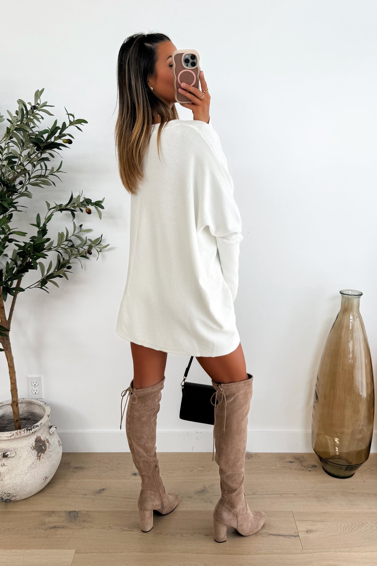 FABY - Long White Sweater