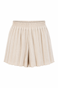 SYA - Beige Flowy Short