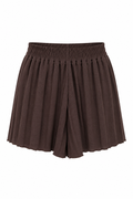 SYA - Brown Flowy Short