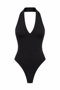 LONDON - Black Halter Bodysuit