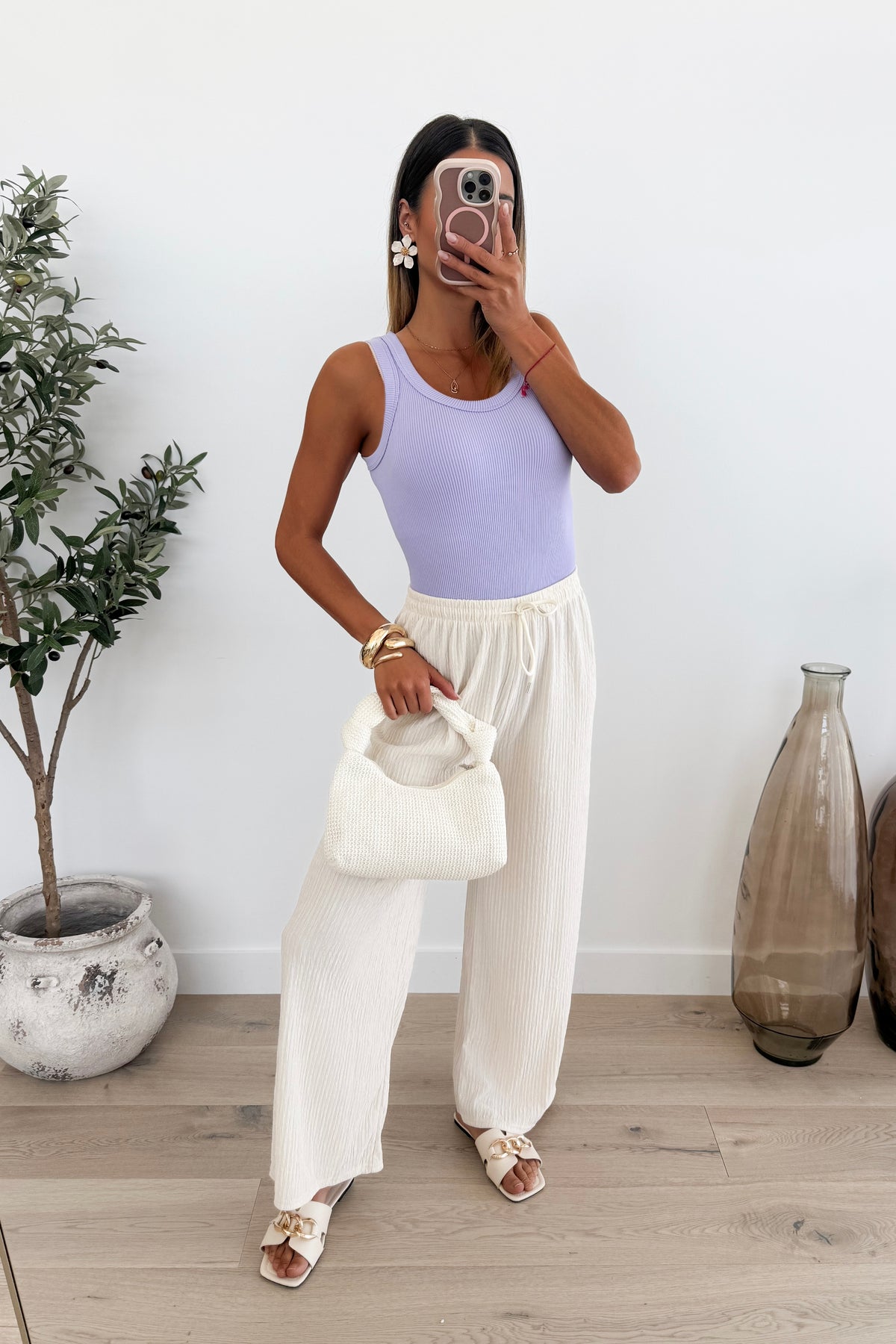 VARADERO - Beige Pants
