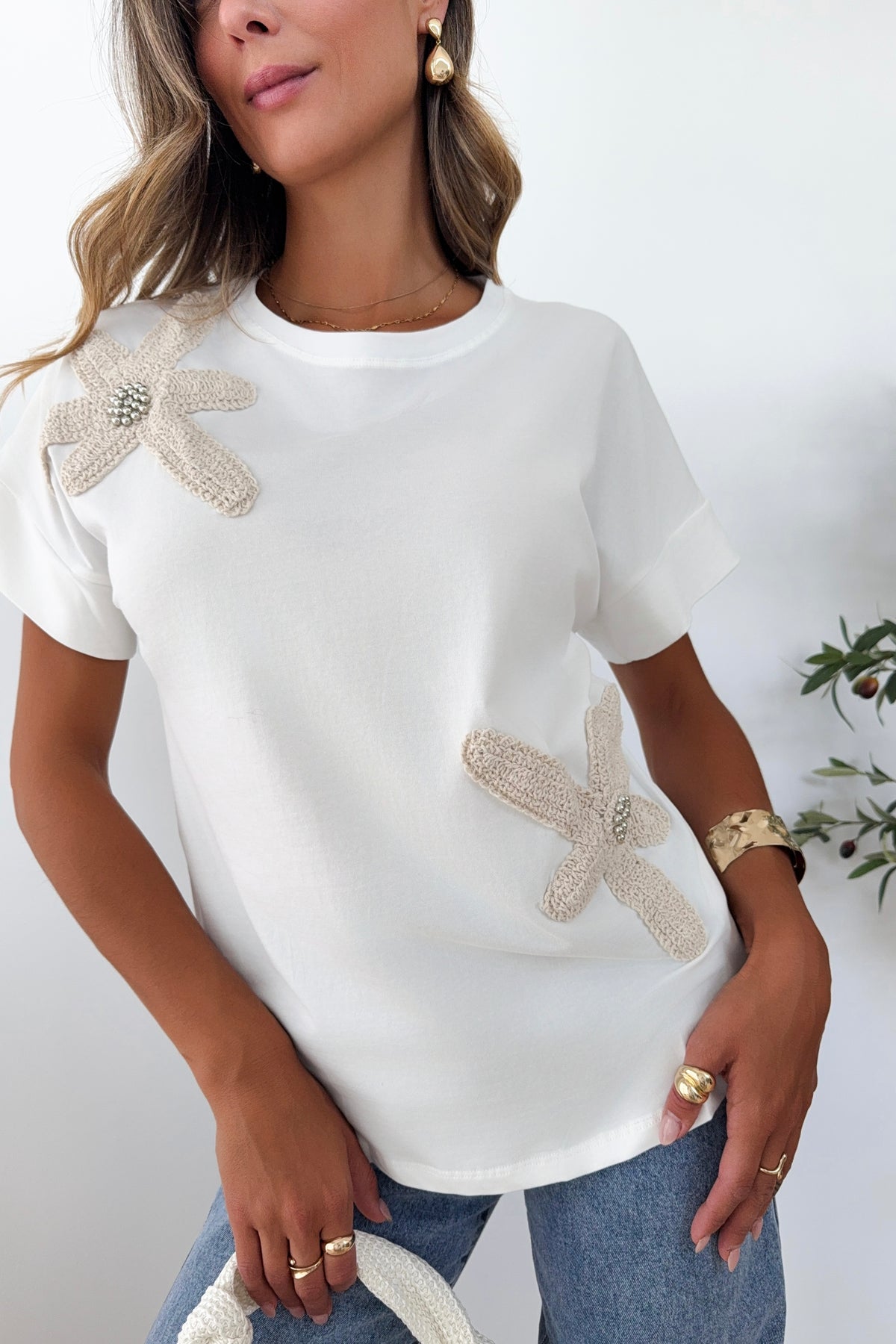 MADDY - T-Shirt / Blanc