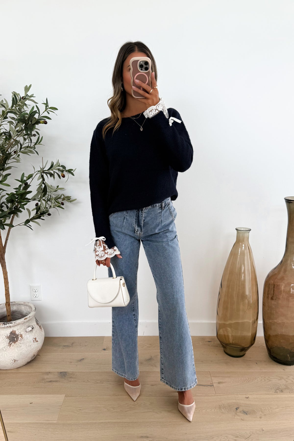 LACE - Pull / Bleu Marin