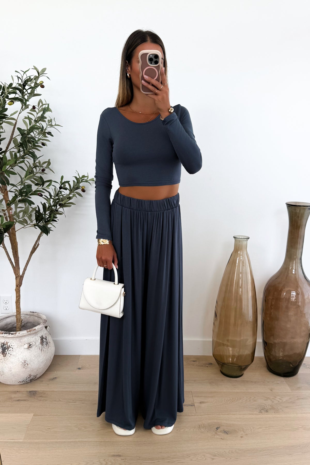 BROOKELYN - Blue Two-Piece Set