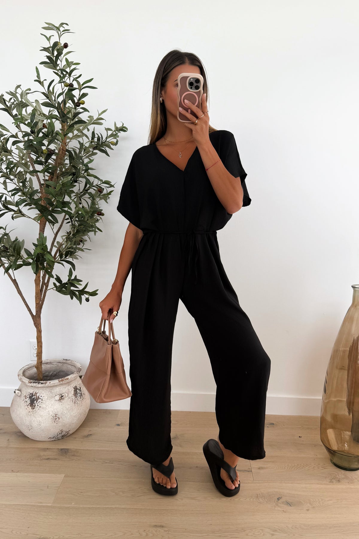 GABRIELLA - Black Jumpsuit