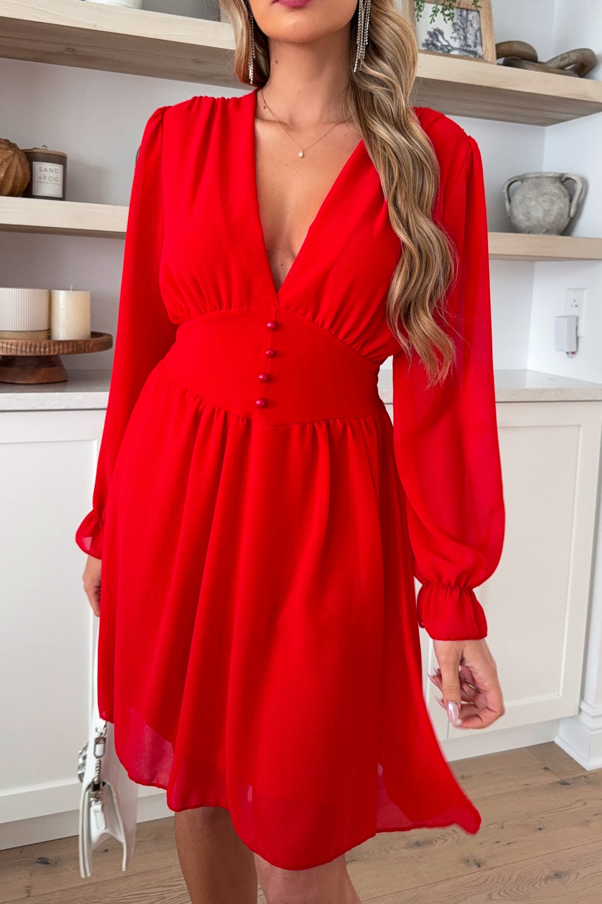 JOLLY - Robe / Rouge 