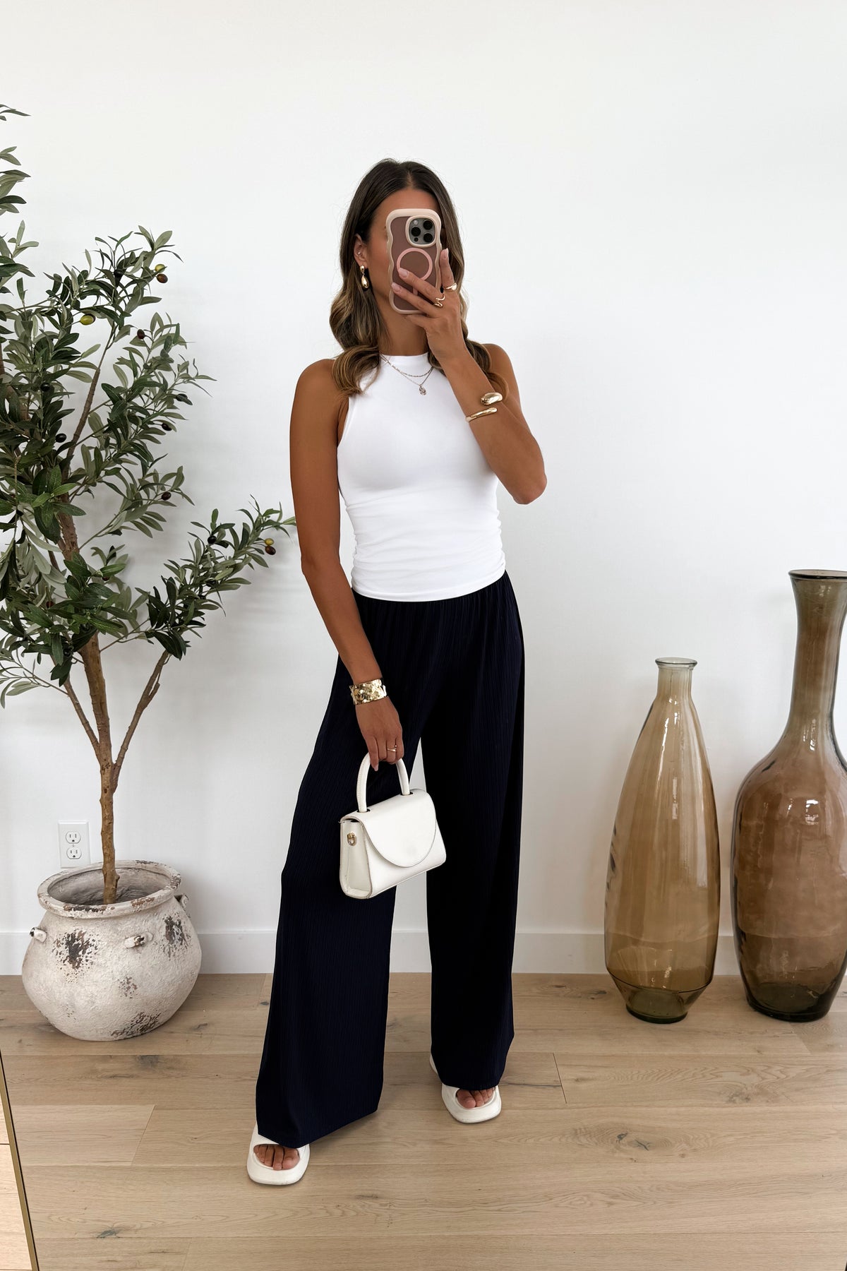 QUINCY - Pantalon / Bleu Marin