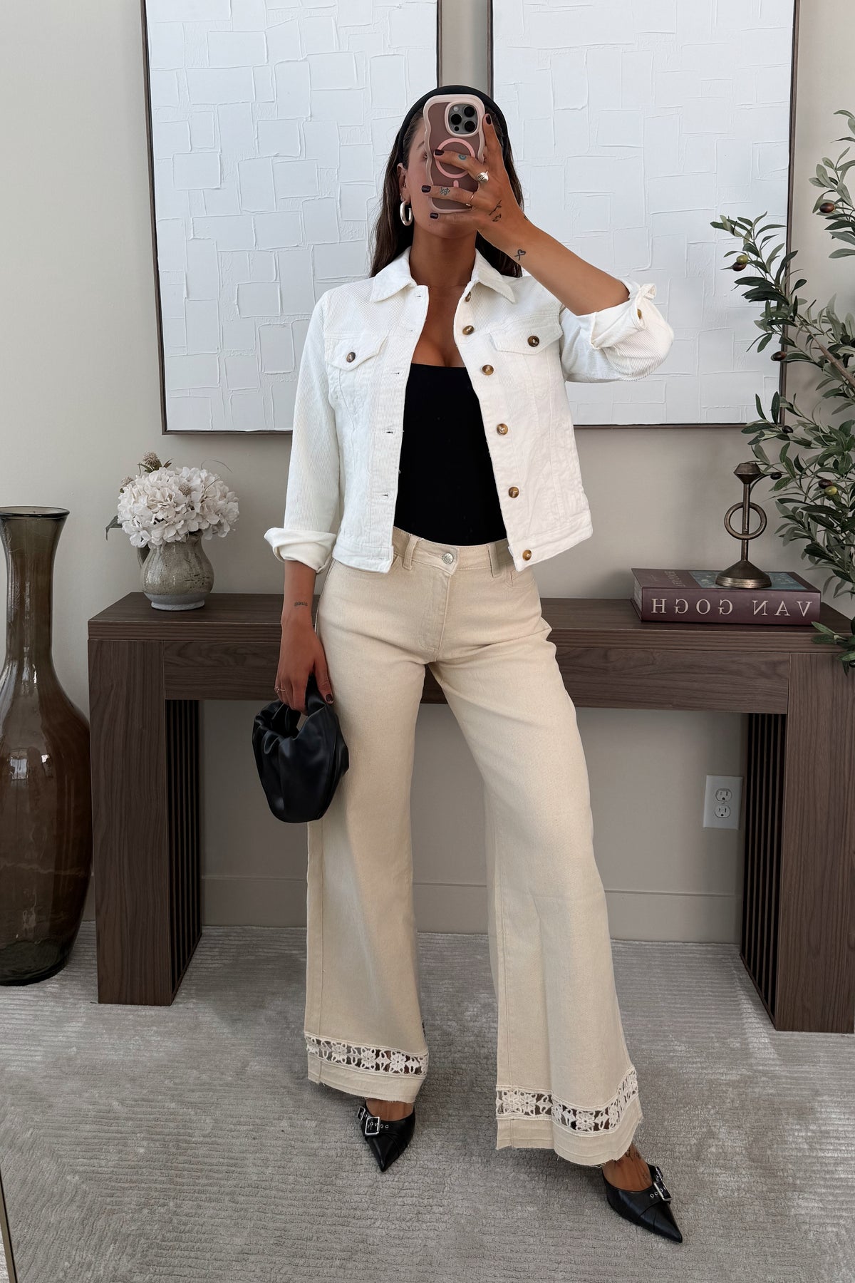 VANILLA - Gilet / Blanc Crème 