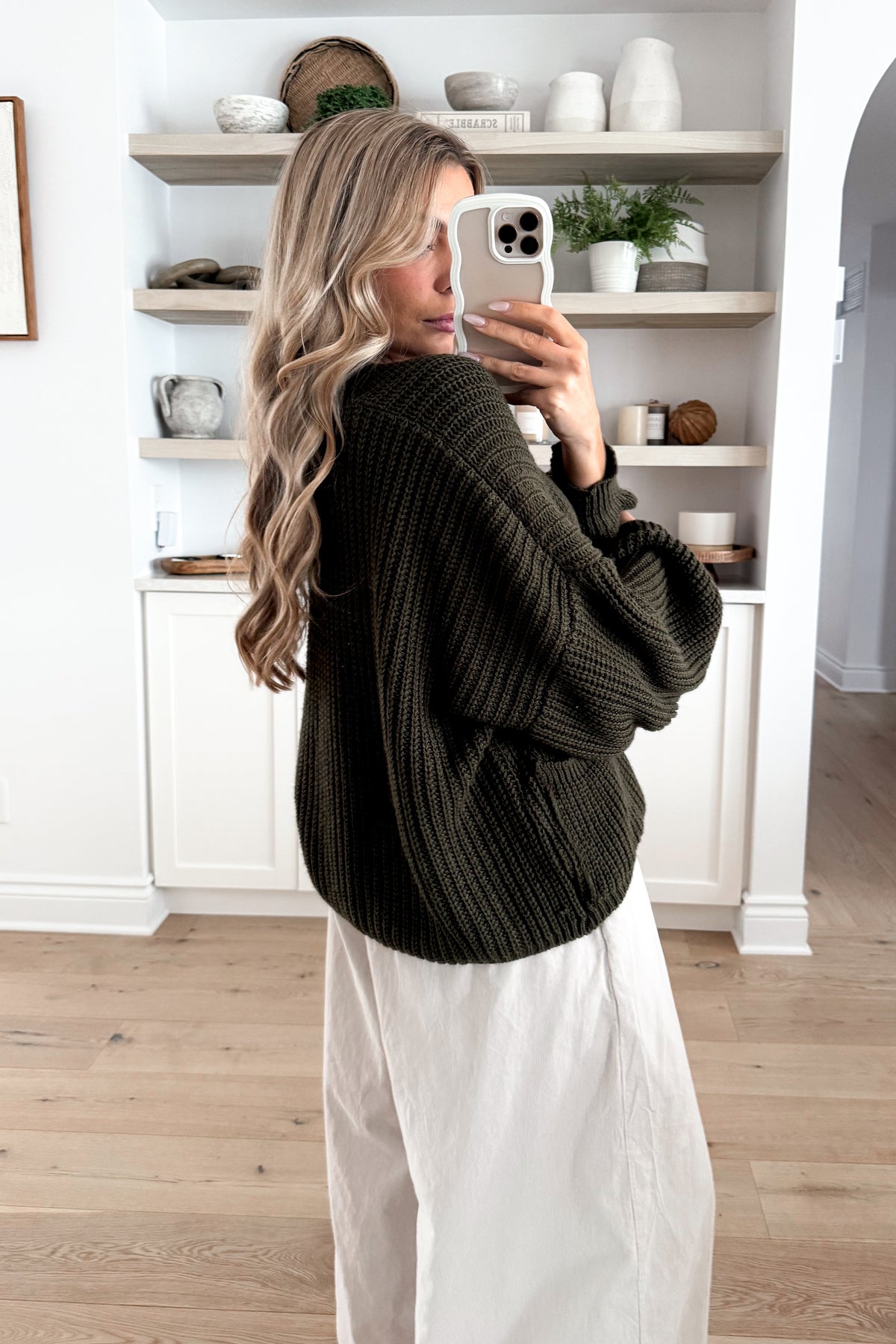 PALMER - Khaki Sweater