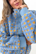 STEEVY - Blue/Yellow Cardigan