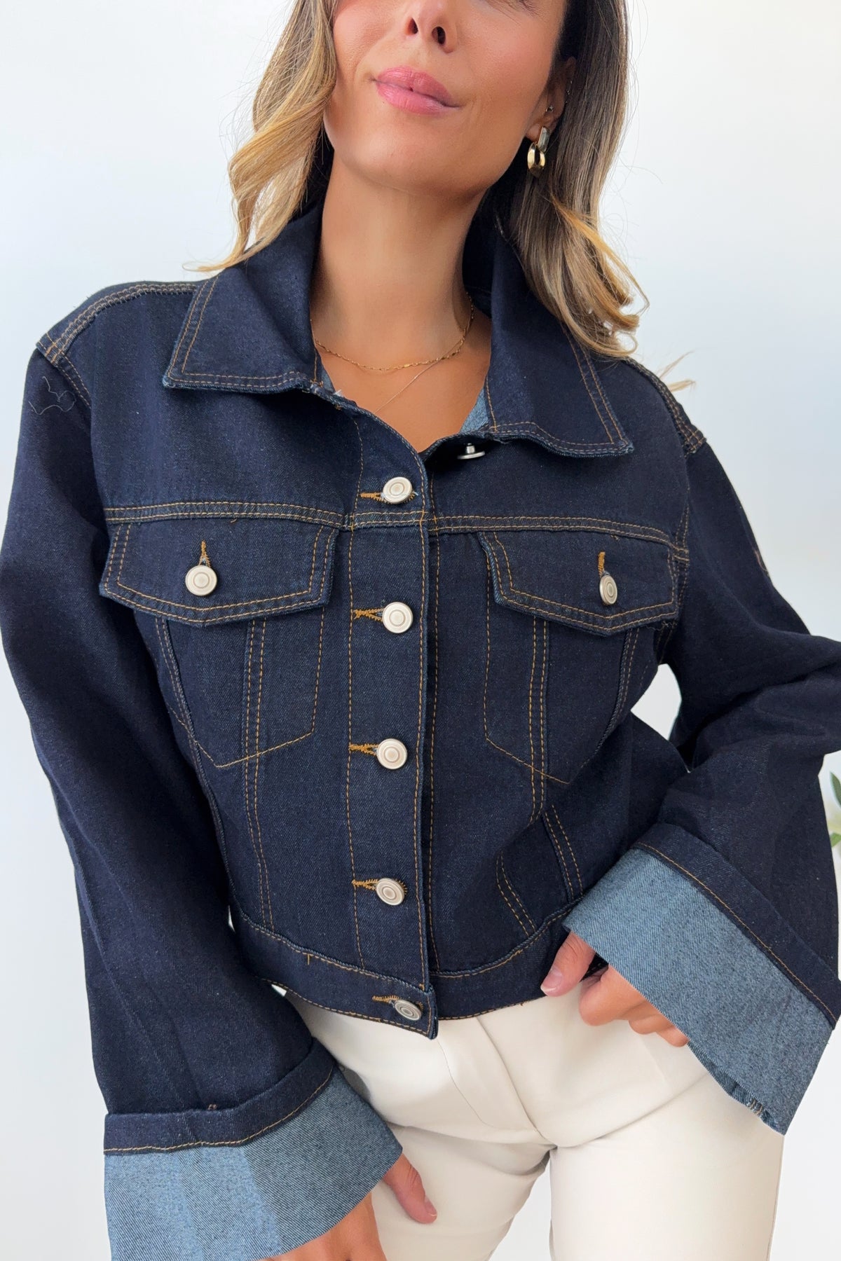 WITNEY - Dark Blue Jacket