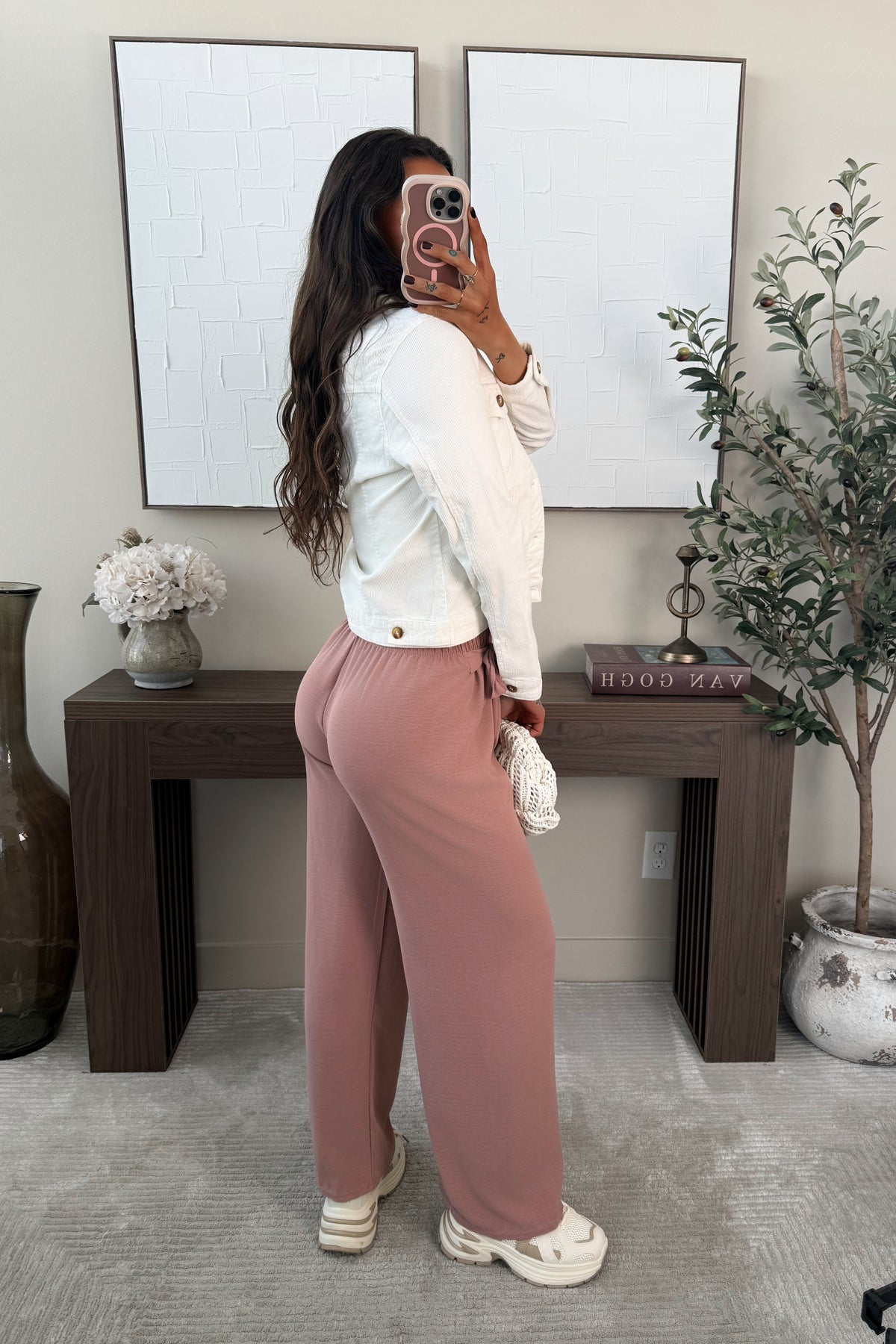 SPEEDY - Salmon Pink Pants