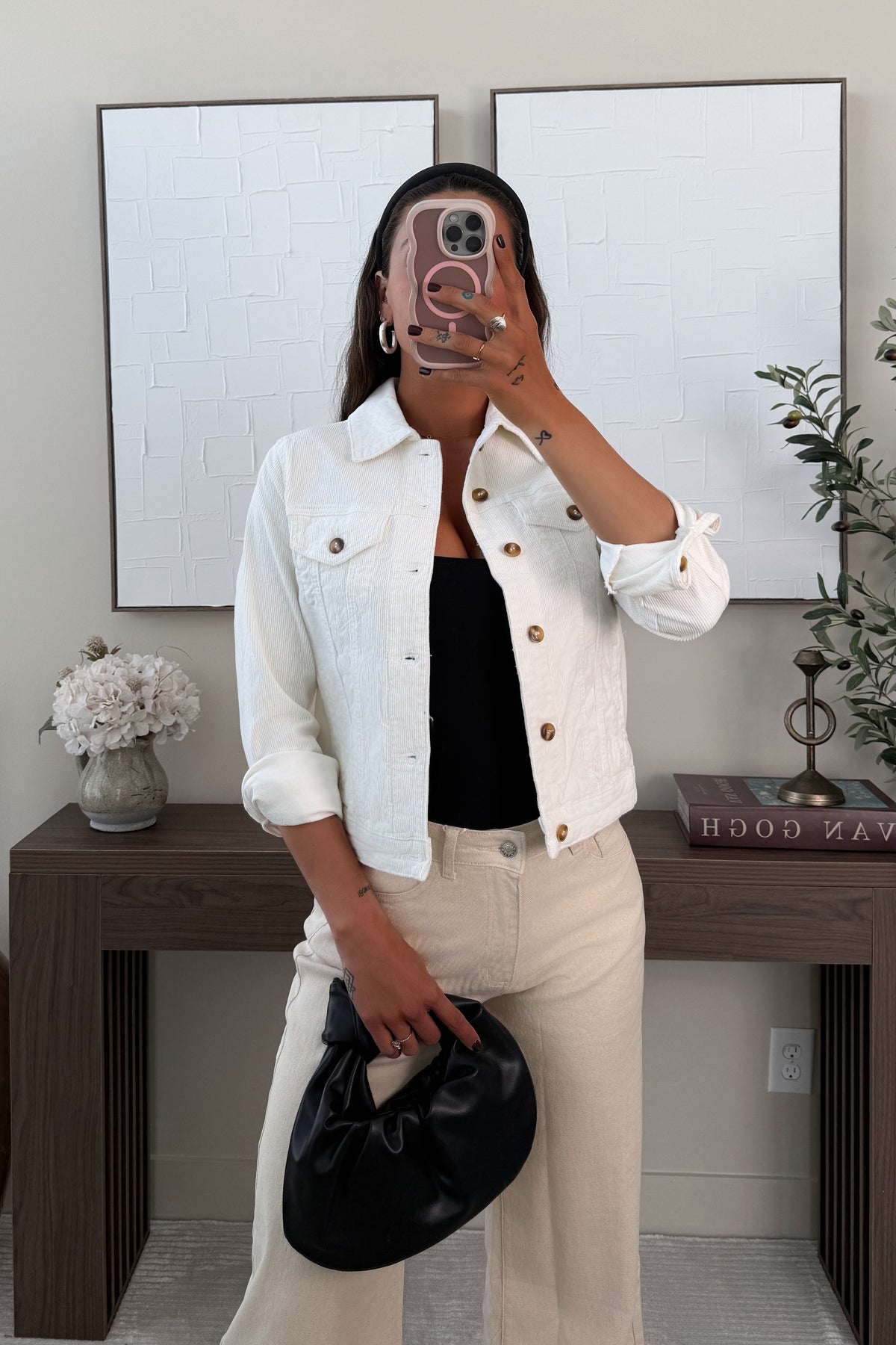VANILLA - Gilet / Blanc Crème 