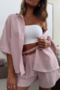 CONSTANCE - Light Pink Two-Piece Set