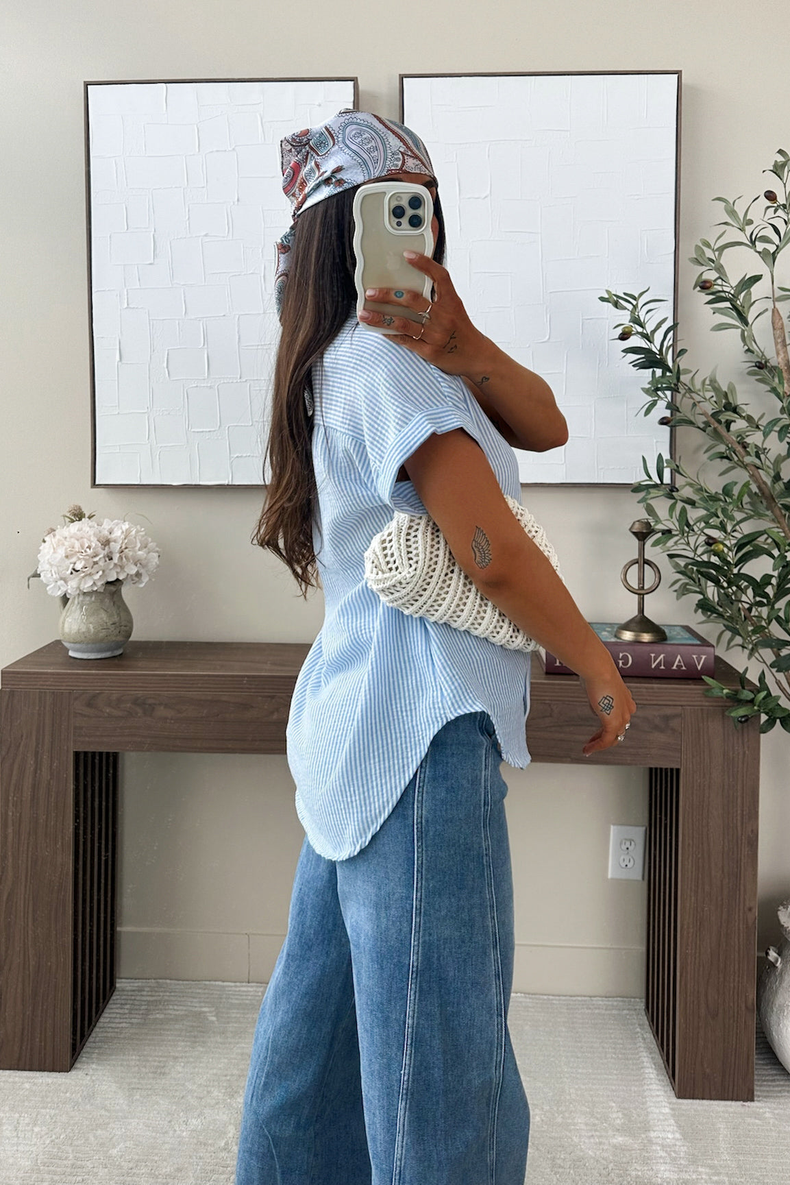 ALGOS - Blouse / Bleu
