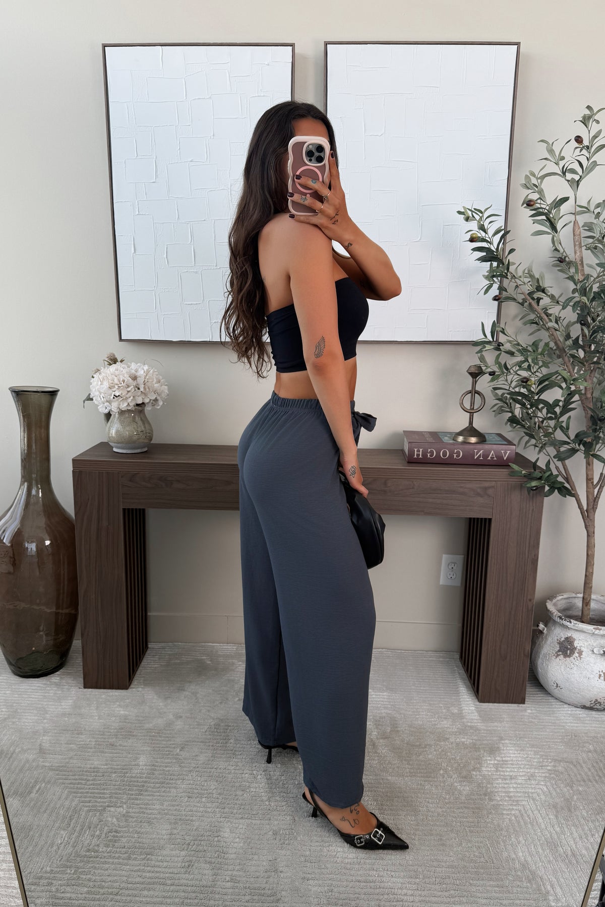 SPEEDY - Charcoal Pants