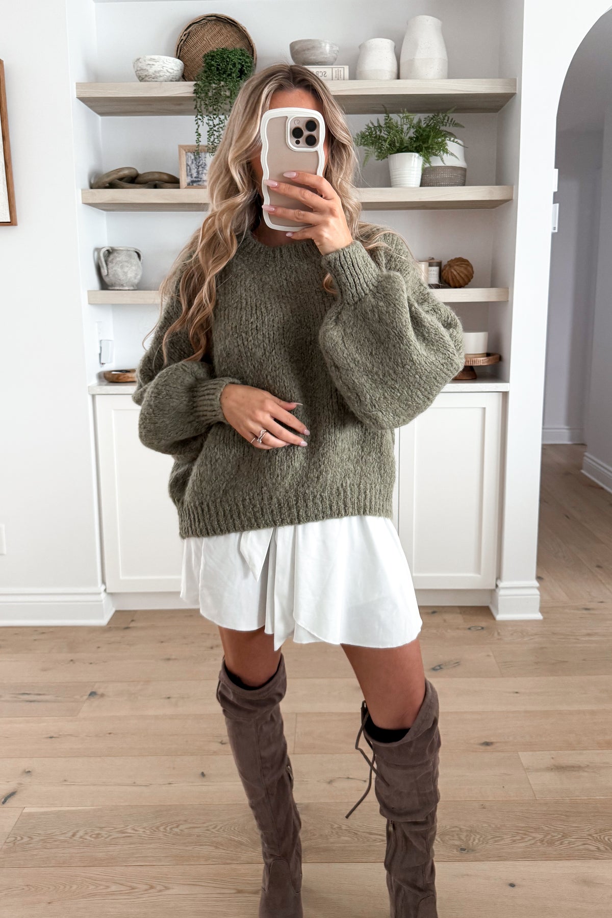 GRENADE - Sage Green Sweater