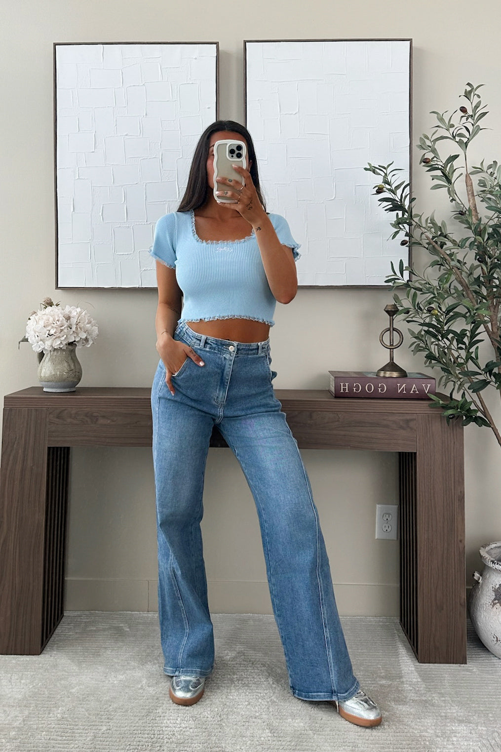 BONNIE - T-Shirt / Bleu