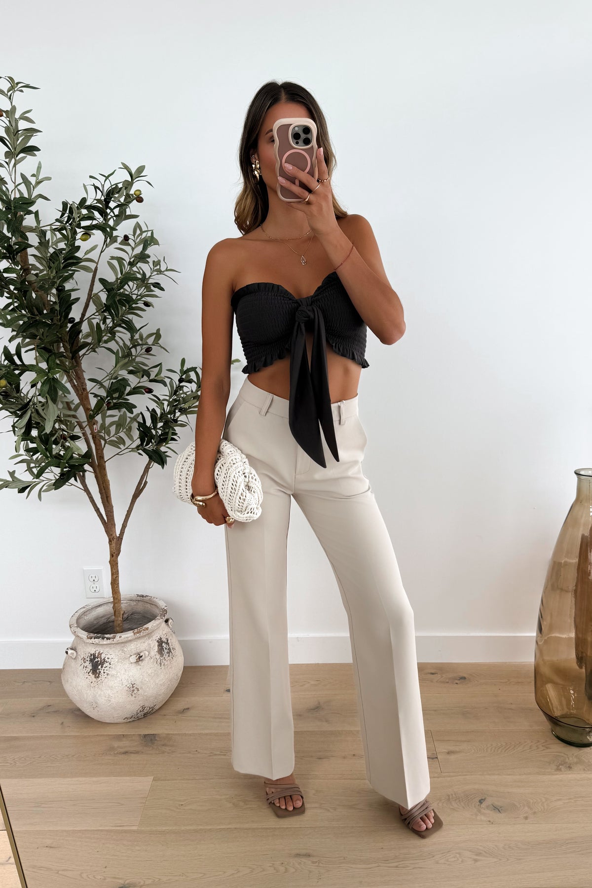 BANDO - Charcoal Top