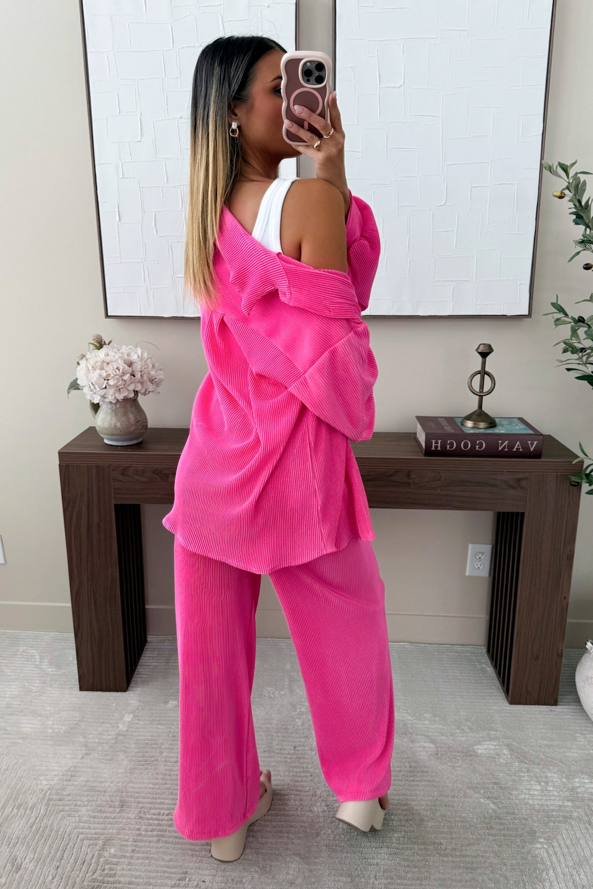 SPARK - Fuchsia Two-Piece Set