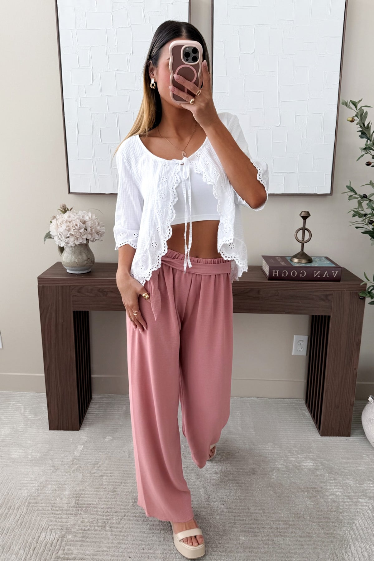 SPEEDY Pantalon / Vieux Rose